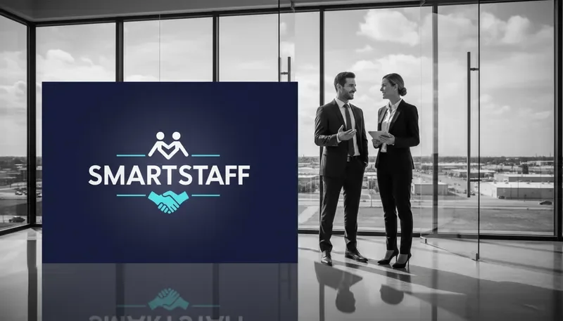 אנשי מקצוע בסביבת משרד מודרני – התאמה חכמה