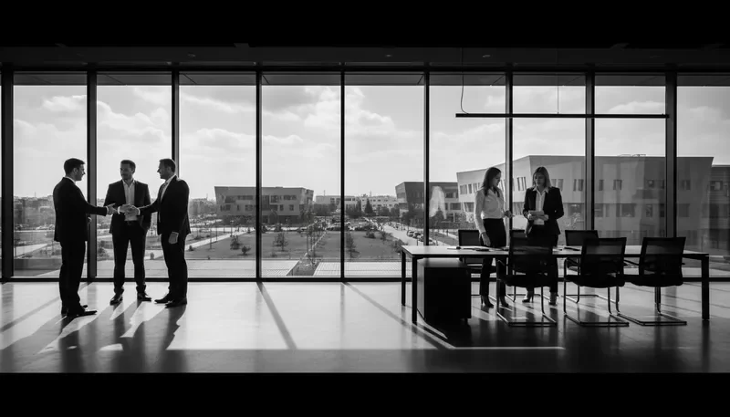 סביבת משרד עסקי מקצועי - התאמה חכמה כוח אדם והשמה